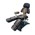 Multi-functional beauty bed massage table tattoo bed ,comfortable black tattoo beauty massage bed